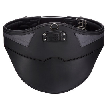 Hebilla corta de cincha abdominal Acavallo Gel & PVC Negro Hebilla corta de cincha abdominal Acavallo Gel & PVC Negro