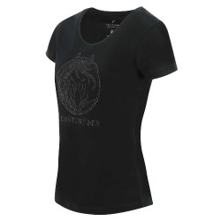 Camiseta Equithème Magali Negro
