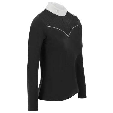 Polo Equithème Valencia Negro