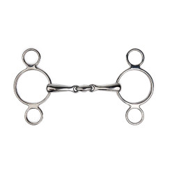 Mors ajustable Metalab 3 anillas doble rotura