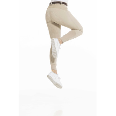 Pantalón EQUITHÈME Kendal con culera de silicona Beige