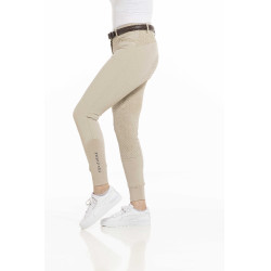 Pantalón EQUITHÈME Kendal con culera de silicona Beige