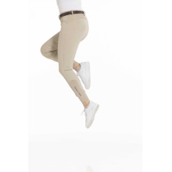 Pantalón EQUITHÈME Kendal con culera de silicona Beige