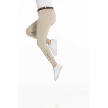 Pantalón EQUITHÈME Kendal con culera de silicona Beige