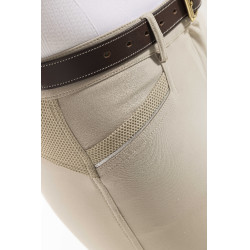 Pantalón EQUITHÈME Kendal con culera de silicona Beige