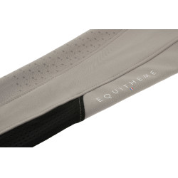 Pantalón Equithème Brigitte con culera de silicona Gris pardo Marrón