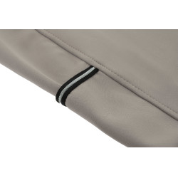 Pantalón Equithème Brigitte con culera de silicona Gris pardo Marrón