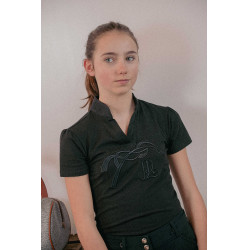 Polo Iliana Penélope Negro Polo Iliana Penélope Negro