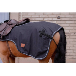 Manta riñonera PADDOCK Classic Rain Negro Manta riñonera PADDOCK Classic Rain Negro