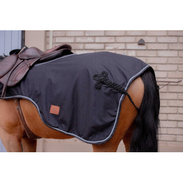 Manta riñonera PADDOCK Classic Rain Negro Manta riñonera PADDOCK Classic Rain Negro