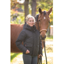 Chaqueta acolchada PADDOCK Auteuil Negro Chaqueta acolchada PADDOCK Auteuil Negro
