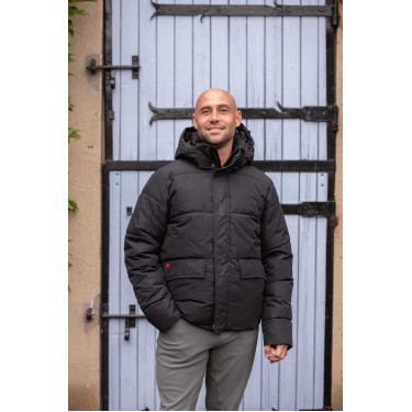 Chaqueta acolchada PADDOCK Auteuil Negro Chaqueta acolchada PADDOCK Auteuil Negro