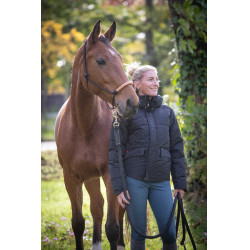 Chaqueta acolchada PADDOCK Auteuil Negro Chaqueta acolchada PADDOCK Auteuil Negro