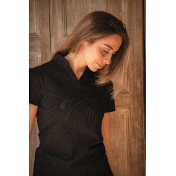 Polo Iliana Penélope Negro Polo Iliana Penélope Negro