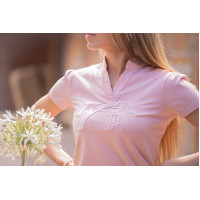 Polo Iliana Penélope Rosa empolvado