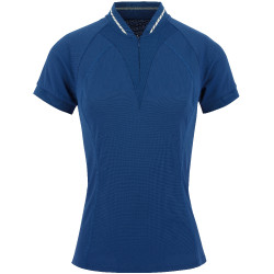 Polo EQUITHEME 'Elodie' de manga corta Azul Mónaco