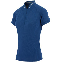 Polo EQUITHEME 'Elodie' de manga corta Azul Mónaco