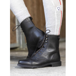 Botines de piel Equithème Dandy Negro