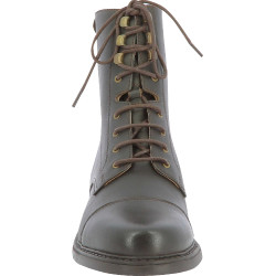 Botines de piel Equithème Dandy Castaño Marrón