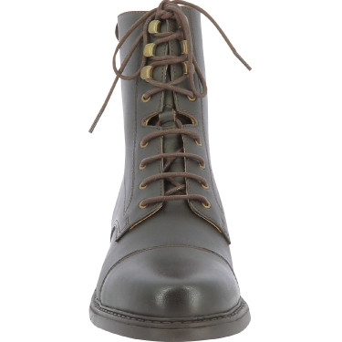 Botines de piel Equithème Dandy Castaño Marrón