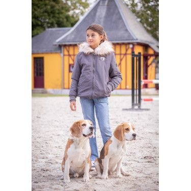 Bombarderos Eden por PL Lyon Gris glitter