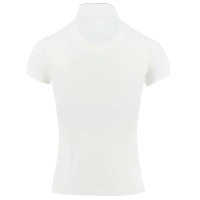 Polo de concurso Pénélope Madrid manga corta Blanco