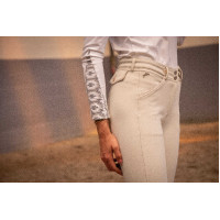 Pantalón Pénélope Point Sellier Blanco