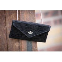 Bolsillo para Teléfono Pénélope Mesh Negro Bolsillo para Teléfono Pénélope Mesh Negro