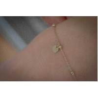 Pulsera Pénélope Eugenie dorada Dorado Oro