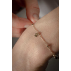 Pulsera Pénélope Eugenie dorada Dorado Oro