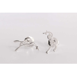 Pendientes Pénélope Milly Plata