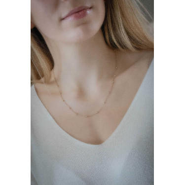 Collar Pénélope Eugenia Dorado Oro Collar Pénélope Eugenia Dorado Oro