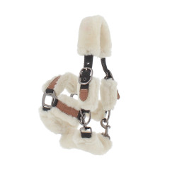 Cabezada de cuadra Pénélope Soft Negro / beige