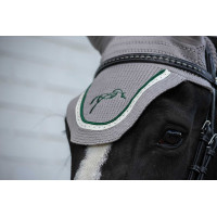 Orejeras antimoscas Pénélope Point sellier Gris claro / verde