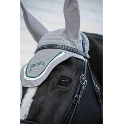 Orejeras antimoscas Pénélope Point sellier Gris claro / verde