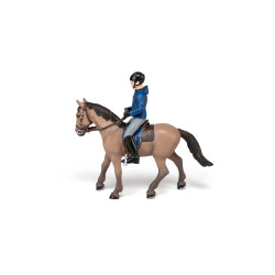 Caballo de paseo con su jinete Papo