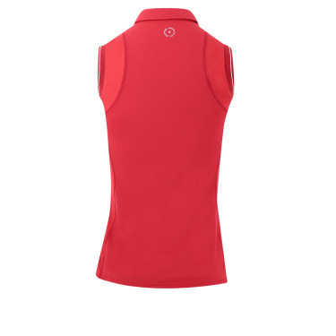 Polo Equithème Sarah Cereza Rojo