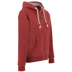 Sudadera con cremallera Equithème Courtney Cereza Rojo
