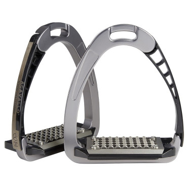 Estribos Acavallo Arena AluPro Titanium Gris