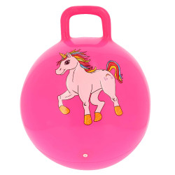 Balón de salto EQUI-KIDS Licorne Fluo rosa Balón de salto EQUI-KIDS Licorne Fluo rosa