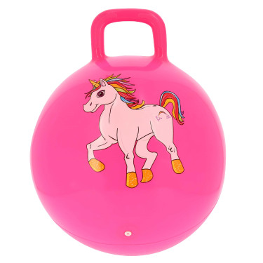 Balón de salto EQUI-KIDS Licorne Fluo rosa Balón de salto EQUI-KIDS Licorne Fluo rosa