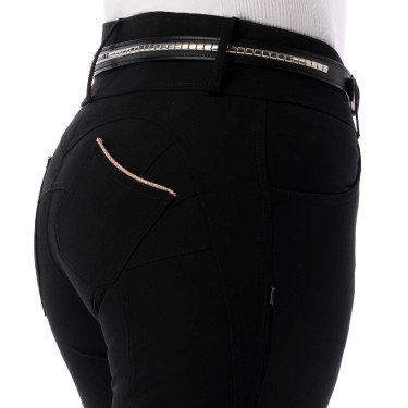 Pantalón push-up Equithème Bella Negro Pantalón push-up Equithème Bella Negro