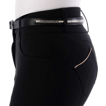 Pantalón push-up Equithème Bella Negro Pantalón push-up Equithème Bella Negro