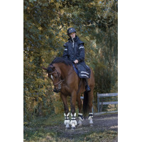 Gabardina Equithème RiderCoat Negro