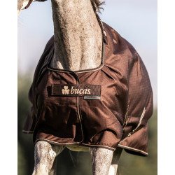 Manta Bucas Irish Turnout 300 g con cuello desmontable Café exprés Marrón Manta Bucas Irish Turnout 300 g con cuello desmontable Café exprés Marrón