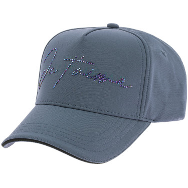 Gorra Je t'aime EQUITHÈME - Aude Azúl / gris