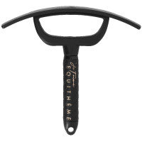 Couteau de chaleur Je t'aime EQUITHÈME - Edition Limitée Negro / oro rosa