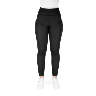 Legging Je t'aime EQUITHÈME - Neva Negro