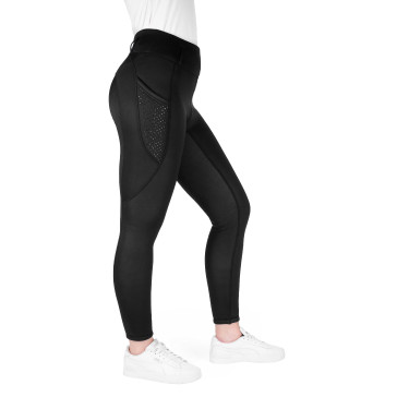 Legging Je t'aime EQUITHÈME - Neva Negro