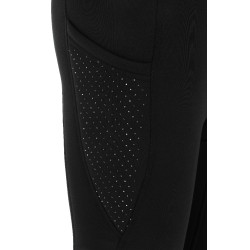 Legging Je t'aime EQUITHÈME - Neva Negro